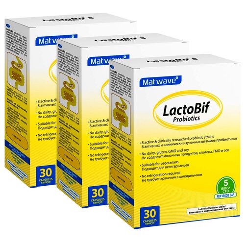  Matwave LactoBif Probiotics ., 5  , 150 , 30 ., , 3 .   -     , -, 