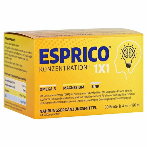  Esprico Suspension     -  EPA  DHA, 30x4   -     , -, 