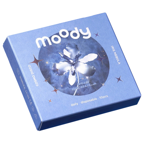    Moody Cosmo Disco, 10 ., R 8,5, D -1,5, iris nebula, 1 .,   2650 