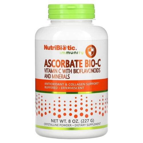 ���� NutriBiotic, Immunity, �������� Bio-C, ������� C � ��������������� � ����������, 227 �, ������ �� 2400 ���