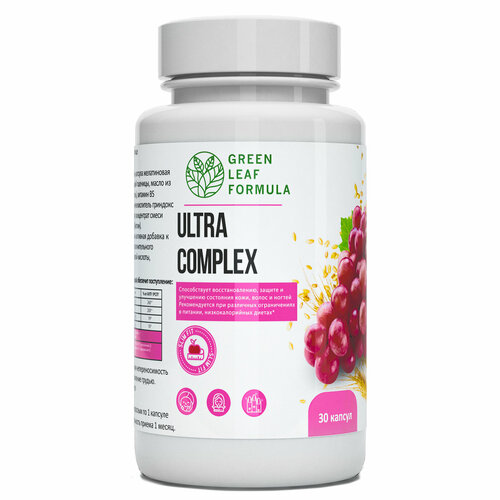 ���� Green Leaf Formula Ultra Complex ����., 30 ��., ������ �� 670 ���