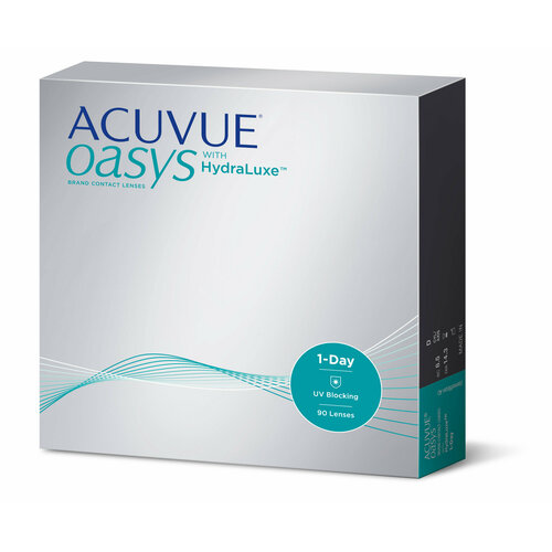 ���� ���������� ����� ACUVUE OASYS 1-Day with HydraLuxe., 90 ��., R 8,5, D +7,5, ������ �� 7894 ���