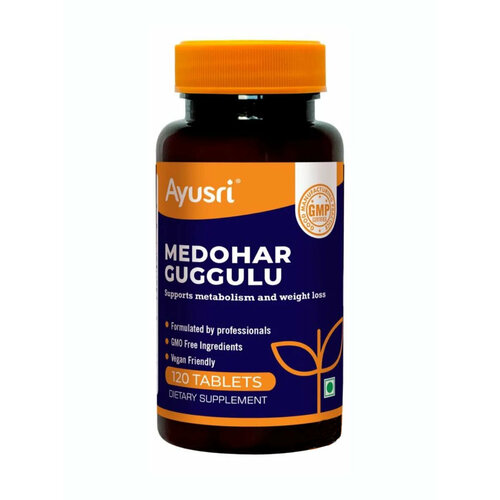 ���� ������� ������� ������� ������ (Medohar Guggulu AYUSRI) ��� ��������� ������, 120 ���, ������ �� 734 ���