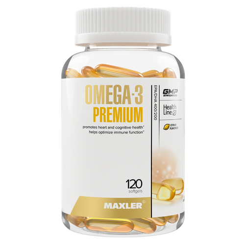 -3  Maxler Omega-3 Premium 120  (USA),   2167 