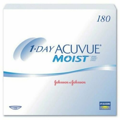 ���� ���������� ����� ACUVUE 1-DAY MOIST, 180 ��., R 8,5, D +0,5, 1 ��., ������ �� 12112 ���