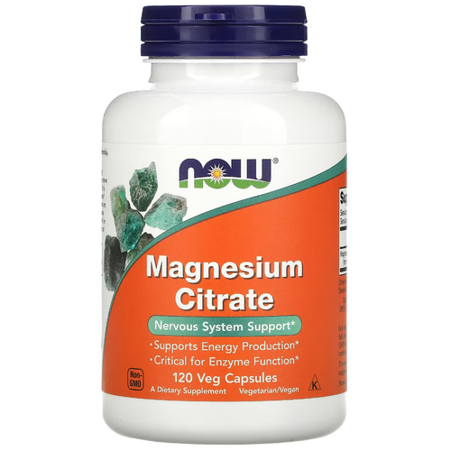  NOW Magnesium Citrate 400 mg 120 caps /    400  120    -     , -, 