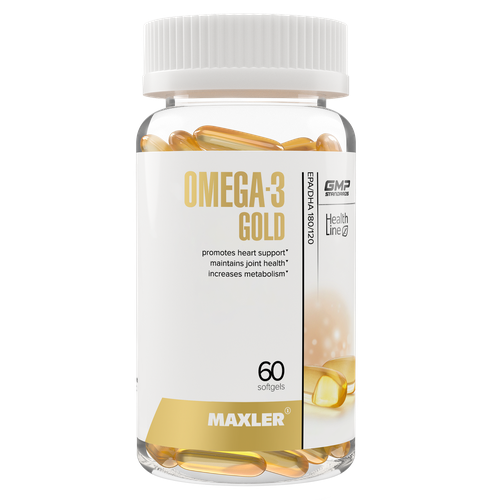 ���� �����-3 ���� Maxler Omega-3 Gold 60 �� (USA), ������ �� 792 ���