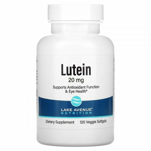 ���� Lutein ������ 20�� � ���������� Lake Avenue Nutrition, 120 ������ / ������������ / ��� ������ ������ � ������, ������ �� 3849 ���