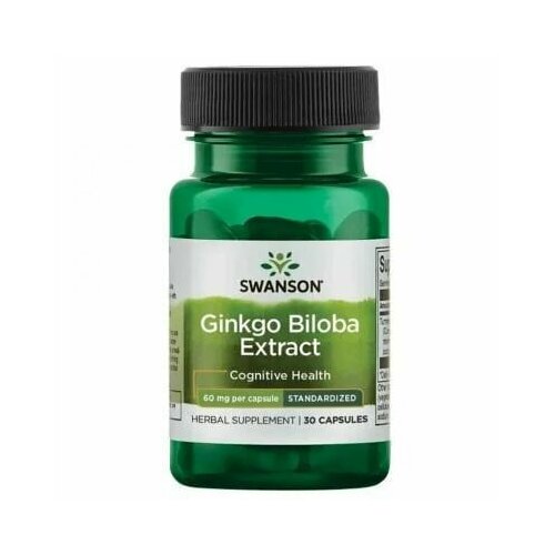  Swanson Ginko Biloba 60  30    -     , -, 