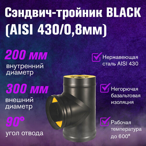 ���� �������-������� BLACK (AISI 430/0,8��) (200�300), ������ �� 6425 ���
