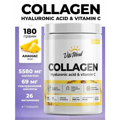          VitaMeal Collagen Hyaluronic acid + Vitamin C, 180 , ,   860 