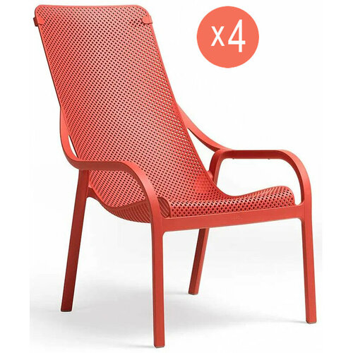 ���� �������� �� 4-� ������ ������� Nardi Net Lounge Set, ���� ����������, ������ �� 91540 ���