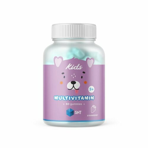  SNT Kids Multivitamin 60 strawberry gummies   -     , -, 