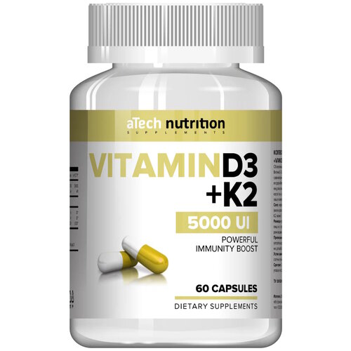  Vitamin D3+K2 ., 37 , 60 .   -     , -, 