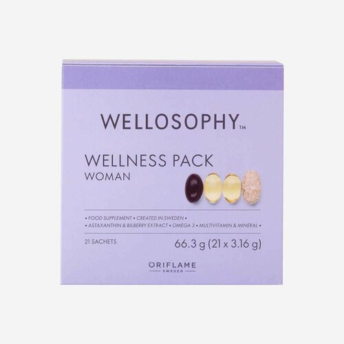 ���� ������������ �������� ������� � ���� WELLOSOPHY ������ ��� ��� ������ (WellnessPack woman), ������ �� 3899 ���
