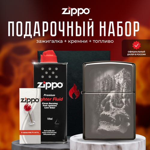   ZIPPO   (   Zippo 49141 Skull Mountain +  +  125  )   -     , -, 
