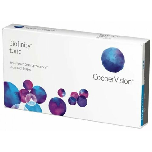 ���� ���������� ����� CooperVision Biofinity Toric., 3 ��., R 8,7, D +5,�CYL:�-0,75,�A�:�20, ����������, 1 ��., ������ �� 2490 ���
