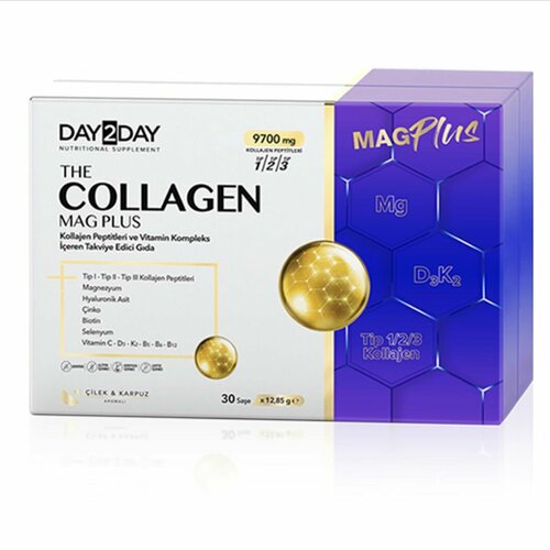  Day 2 Day Collagen Mag Plus,  + . 30 . ORZAX.    -     , -, 