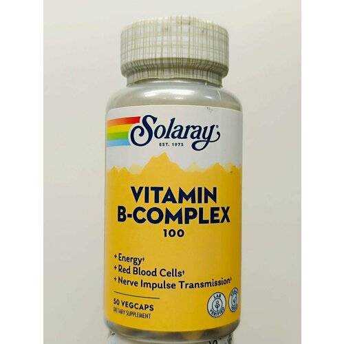  Solaray B-Complex 100 with Aloe Vera (   B   ) 50     -     , -, 