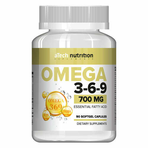   aTech Nutrition Omega 3-6-9, 0.7 , 90 .   -     , -, 