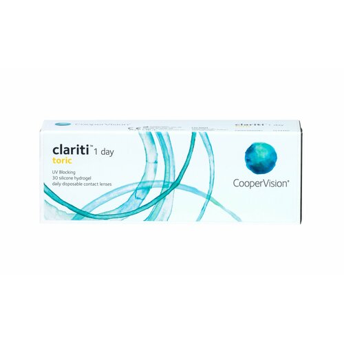 ���� ���������� ����� CooperVision Clariti 1 day toric., 30 ��., R 8,6, D -2,25,�CYL:�-1,5,�A�:�160, ����������, 1 ��., ������ �� 2366 ���