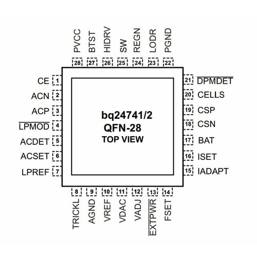 ���� ���������� BQ24741, ������ �� 240 ���