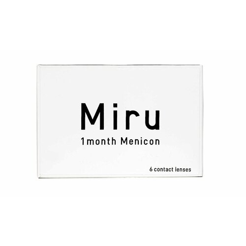    Menicon Miru 1month, 6 ., R 8,6, D -2,5, , 1 .   -     , -, 