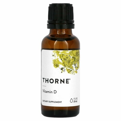 ���� Thorne Research, ������� � � ������ �����, Vitamin D Liquid 30 ��, ������ �� 2530 ���