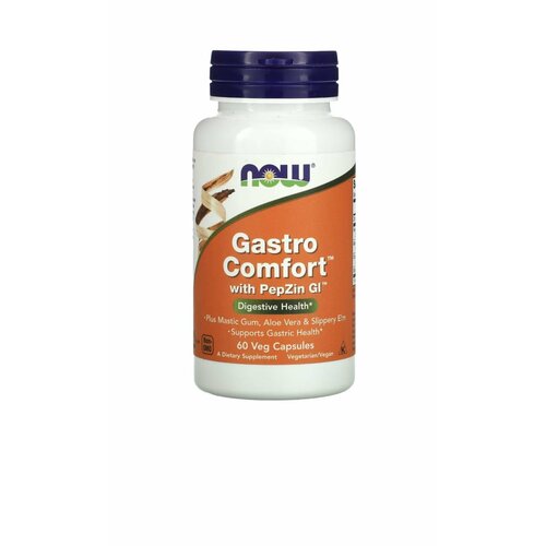          NOW Gastro Comfort with PepZin GI 60    -     , -, 