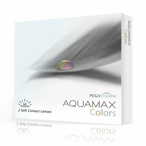 ���� ���������� ����� Pegavision Aquamax Colors, 2 ��., R 8,6, D -4,5, Hazel, 1 ��., ������ �� 640 ���