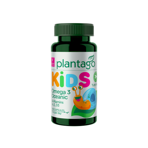 ���� Plantago Omega 3 Oceanic KIDS, ������� ����� 3 ����������� �������� �� ������ �����-������ 100 ����., ������ �� 429 ���