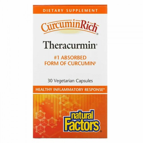  Natural Factors, CurcuminRich, Theracurmin, , 30     -     , -, 