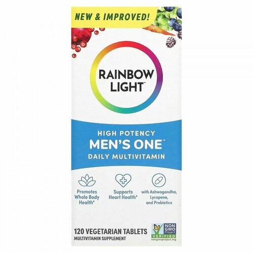 ���� Rainbow Light, Men's One, ��������������, 120 ��������, ������ �� 7019 ���