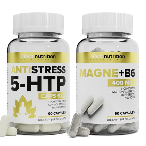   2      aTech nutrition  : 5 HTP  +  B6   -     , -, 