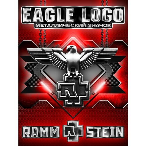���� ������������� ������ �� ������ Rammstein Eagle Logo, ������ �� 890 ���