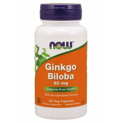  NOW   GINKGO BILOBA 60  60    -     , -, 