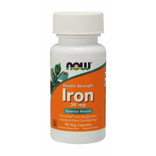  Now Double Strength Iron 36 mg   -     , -, 