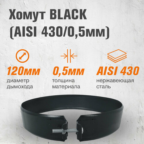 ���� ����� �� ����������� ����� BLACK ��� �������� (AISI 430/0,5��) ��� �������� (120), ������ �� 700 ���