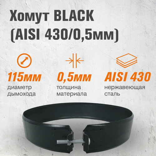 ���� ����� BLACK (AISI 430/0,5��) (115), ������ �� 680 ���