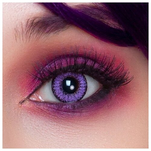 ���� ���������� ����� EOS P-con D 14.0, 2 ��., R 8,6, D -4, Fay Violet, 1 ��., ������ �� 1290 ���