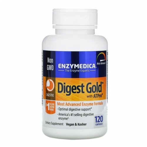  Enzymedica, Digest Gold  ATPro,    , 120    -     , -, 