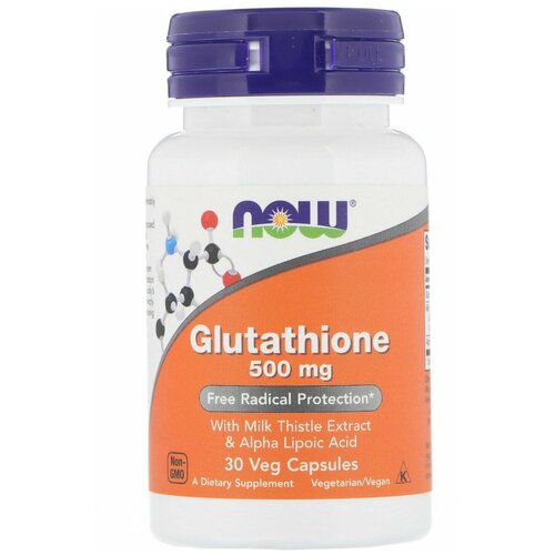 ���� NOW Glutathione, ��������� 500 ��, 30 ������, ������ �� 3090 ���