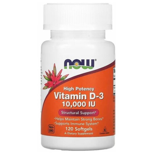  NOW Vitamin D3 10000 IU, 120  /     D3 10000 , 120 /    -     , -, 