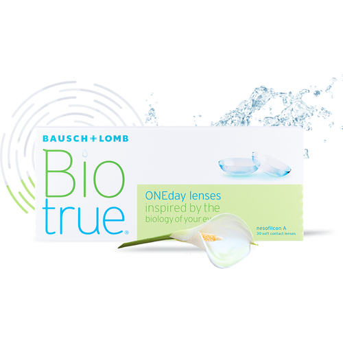    Bausch & Lomb Biotrue ONEday, 30 ., R 8,6, D -8, 1 .   -     , -, 