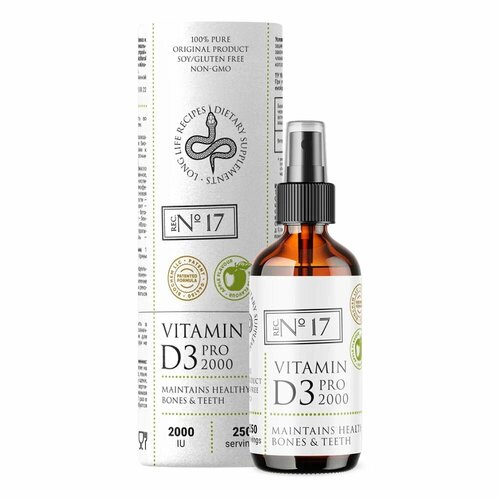   3 2000 ,   D3  ,   2000 IU     ,  ,  250  long life recipes,   769 