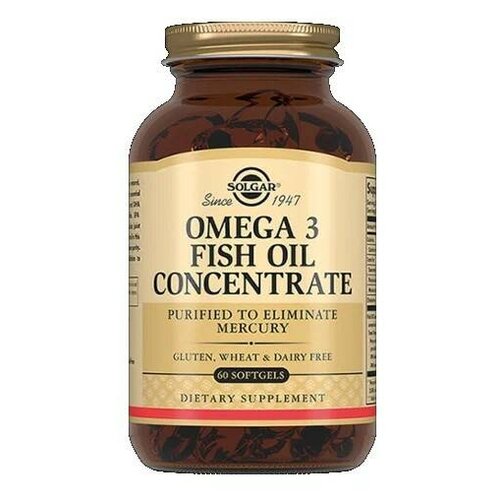 ���� Solgar Omega-3 Fish Oil Concentrate ����., 200 �, 60 ��., ������ �� 912 ���