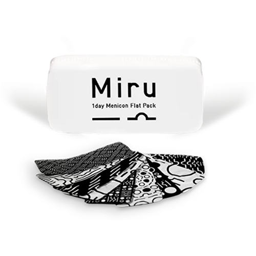 ���� ���������� ����� Menicon Miru 1 day Flat Pack, 30 ��., R 8,6, D -0,75, 1 ��., ������ �� 2290 ���