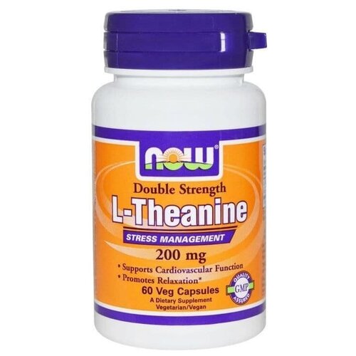���� NOW Theanine 200mg 60 vcaps, ������ �� 2870 ���