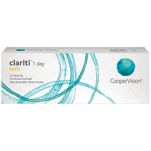    CooperVision Clariti 1 day toric., 30 ., R 8,6, D 0,CYL:-1,75,A:150, , 1 .,   2530 