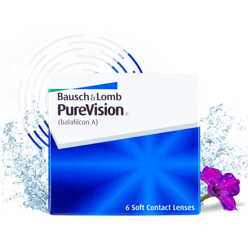 ���� ���������� ����� Bausch & Lomb PureVision, 6 ��., R 8,6, D -0,75, ������ �� 2160 ���